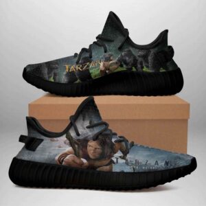 Tarzan Black Edition Yeezy Boost Shoes Sport Sneakers Yeezy Shoes