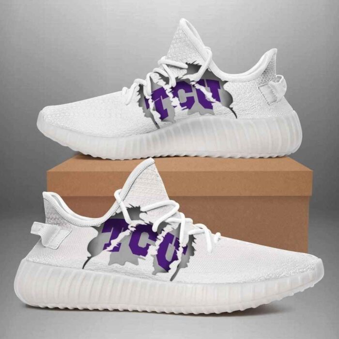 Tcu Horned Frogs Yeezy Boost Shoes Sport Sneakers