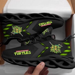 Teenage Mutant Ninja Turtles Black Max Soul Shoes Fan Gift