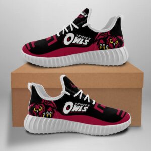 Temple Owls Sneakers Big Logo Yeezy Shoes