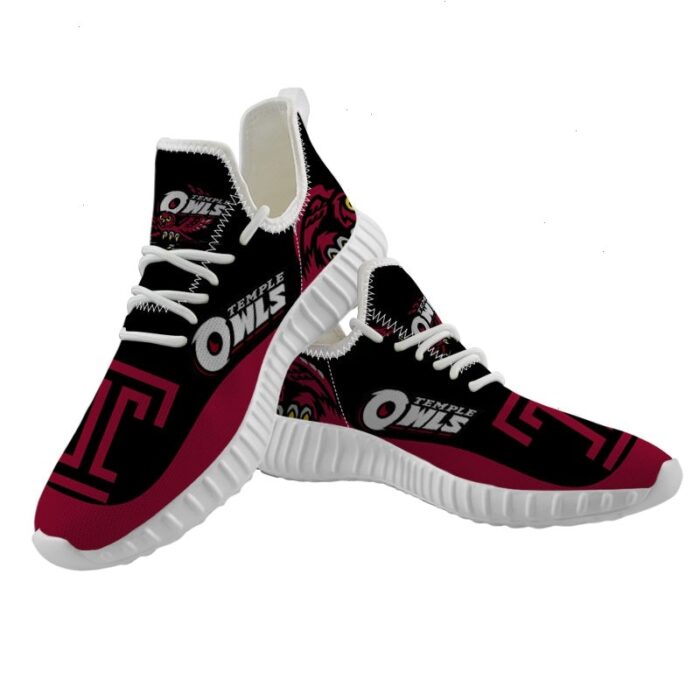 Temple Owls Sneakers Big Logo Yeezy Shoes