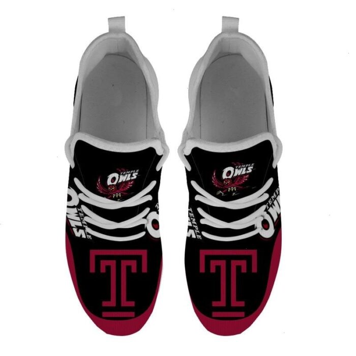 Temple Owls Sneakers Big Logo Yeezy Shoes Art 11