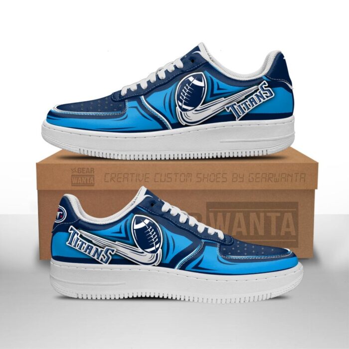 Tennessee Titans Air Sneakers Custom For Fans