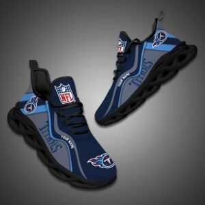 Tennessee Titans NFL Customized Unique Max Soul Shoes