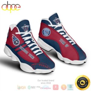 Tennessee Titans NFL Football Air Jordan 13 Shoes