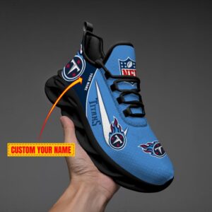 Tennessee Titans Personalized Luxury NFL Max Soul Shoes 281122