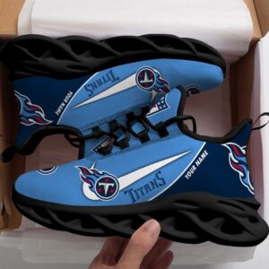 Tennessee Titans Personalized Luxury NFL Max Soul Shoes 281122