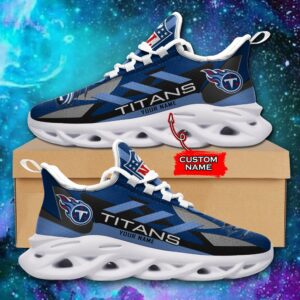 Tennessee Titans Personalized NFL Max Soul Sneaker Ver 1