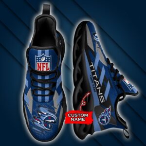 Tennessee Titans Personalized NFL Max Soul Sneaker Ver 1