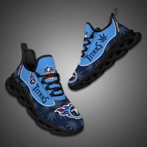 Tennessee Titans Personalized Weed Limited Edition Max Soul Shoes