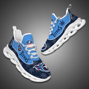 Tennessee Titans Personalized Weed Limited Edition Max Soul Shoes