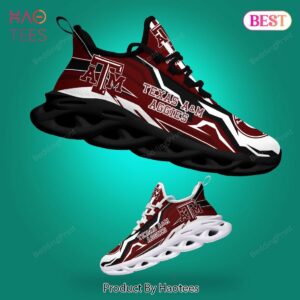 Texas A&M Aggies NCAA Red Color Max Soul Shoes