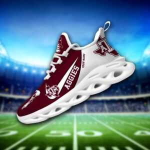 Texas A&M Aggies Personalized Luxury NCAA Max Soul Shoes