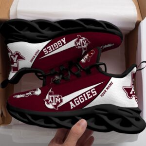 Texas A&M Aggies Personalized Luxury NCAA Max Soul Shoes