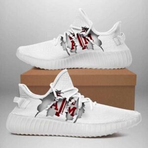 Texas Am Aggies Yeezy Boost Shoes Sport Sneakers Yeezy Shoes