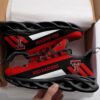 Texas Tech Red Raiders Black Shoes Max Soul