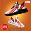 Texas Tech Red Raiders NCAA White Red Color Max Soul Shoes