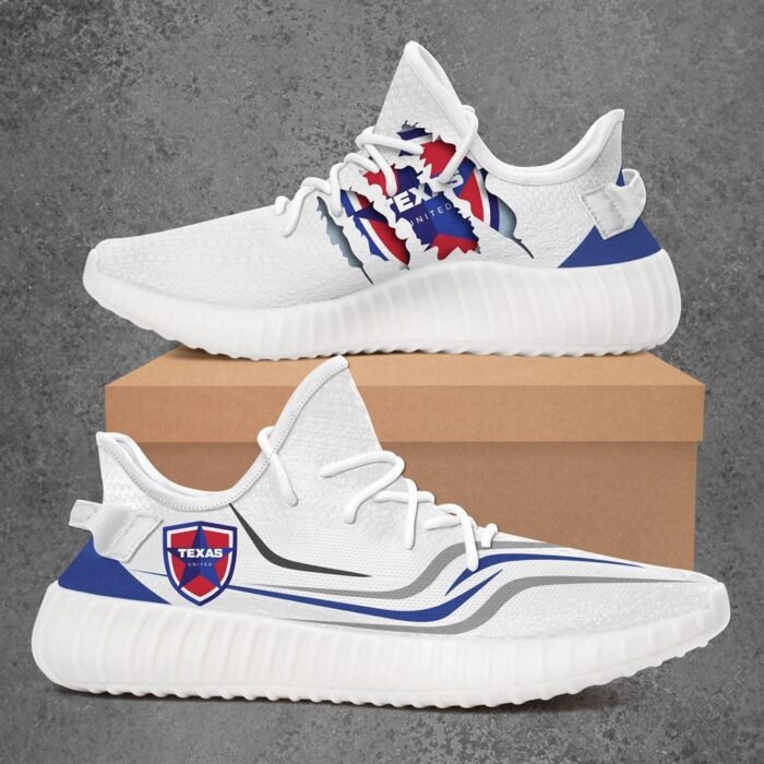 Texas United Fc Usl League Two Yeezy White Shoes Sport Sneakers Yeezy Shoes