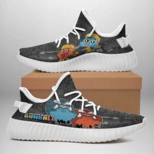 The Amazing World Of Gumball Yeezy Boost Shoes Sport Sneakers Yeezy Shoes