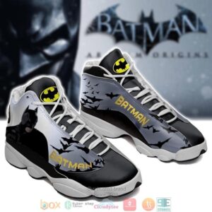 The Dark Knight Dc Superhero Batman Air Jordan 13 Sneaker Shoes