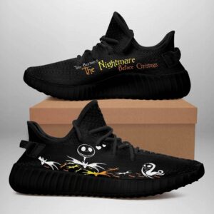 The Nightmare Before Christmas Black Edition Yeezy Boost Shoes Sport Sneakers Yeezy Shoes