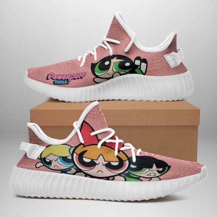 The Powerpuff Girls Yeezy Boost Shoes Sport Sneakers Yeezy Shoes