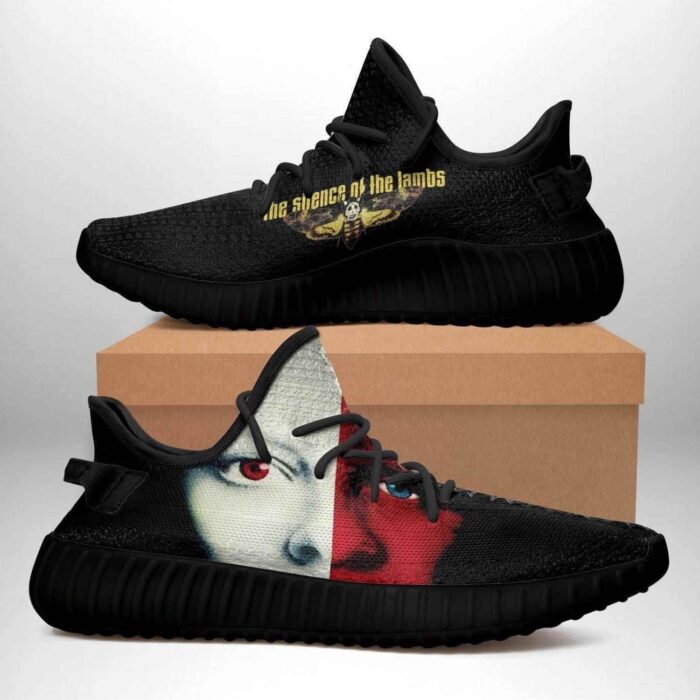 The Silence Of The Lambs Black Edition Yeezy Boost Shoes Sport Sneakers Yeezy Shoes