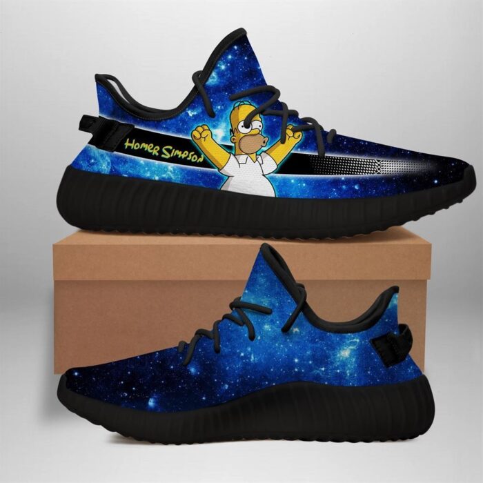 The Simpsons Homer Simpson Yeezy Shoes Sport Sneakers Yeezy Shoes