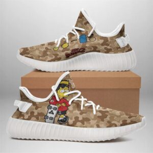 The Simpsons Yeezy Shoes Sport Sneakers