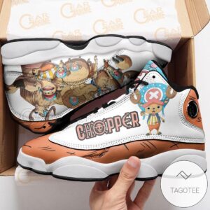 Tony Tony Chopper Sneakers Custom Anime One Piece Air Jordan 13 Shoes Fan Gift Idea