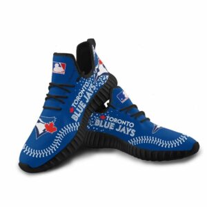 Toronto Blue Jays Unisex Sneakers New Sneakers Custom Shoes Baseball Yeezy Boost