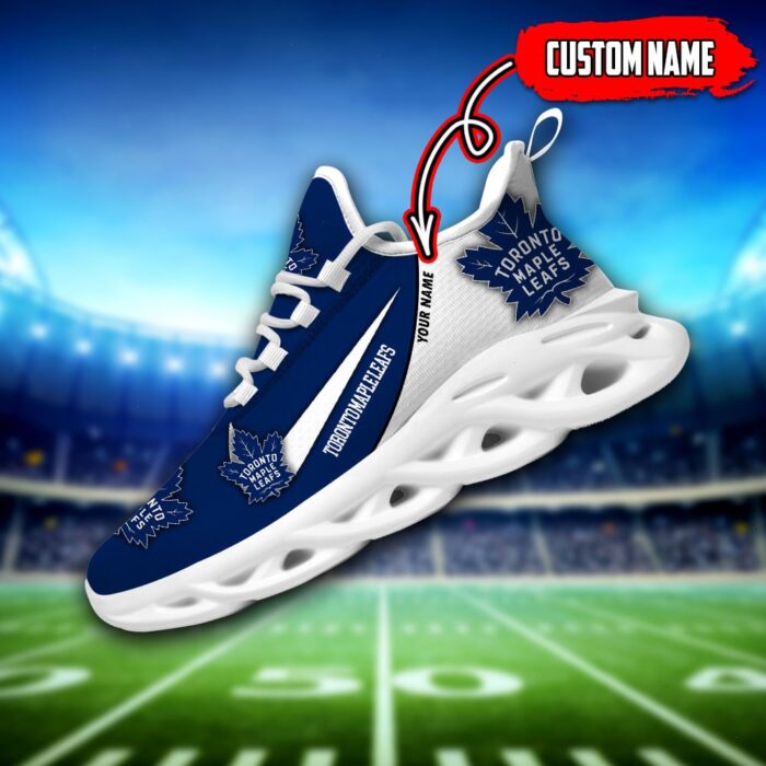 Toronto Maple Leafs Custom Name NHL New Max Soul Shoes