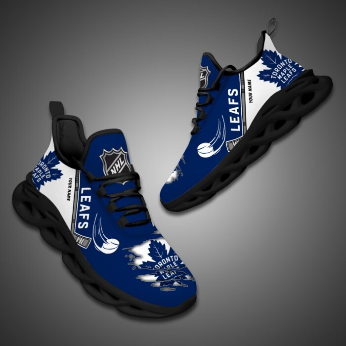 Toronto Maple Leafs Personalized NHL Max Soul Shoes Ver 2