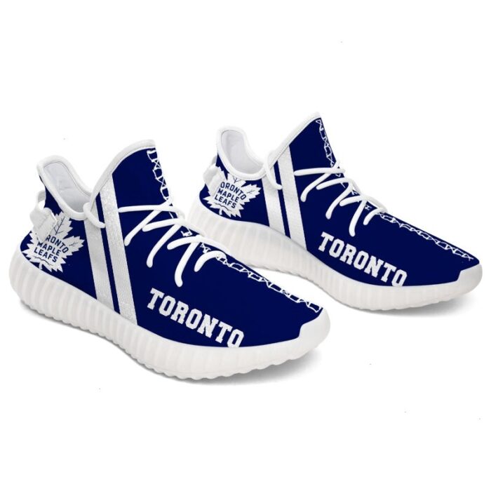 Toronto Maple Leafs Sneakers Big Logo Yeezy Shoes