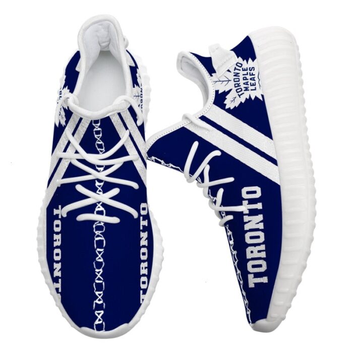 Toronto Maple Leafs Sneakers Big Logo Yeezy Shoes