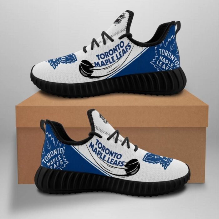 Toronto Maple Leafs Unisex Sneakers New Sneakers Hockey Custom Shoes Toronto Maple Leafs Yeezy Boost Yeezy Shoes