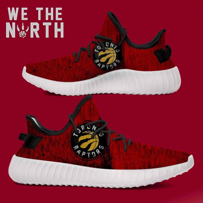 Toronto Raptors Championship Yeezy Boost Shoes Sport Sneakers