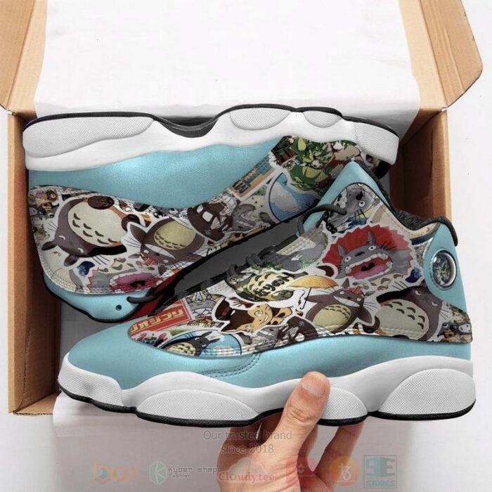 Totoro Anime Air Jordan 13 Shoes