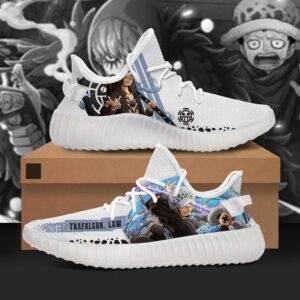 Trafalgar D Water Law Character One Piece Yeezy Shoes Sport Sneakers