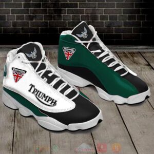 Triumph Motorcycles Uk Flag Green Air Jordan 13 Shoes