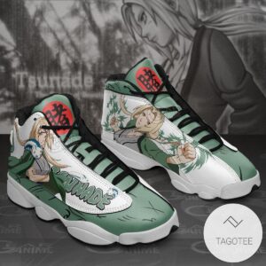 Tsunade Jd13 Sneakers Custom Anime Air Jordan 13 Shoes