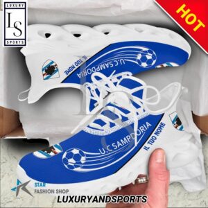 UC Sampdoria Custom Name Blue Max Soul Shoes