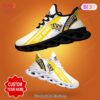 UCF Knights NCAA Personalized White Mix Gold Max Soul Shoes