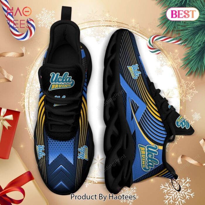 UCLA Bruins NCAA Black Mix Blue Max Soul Shoes