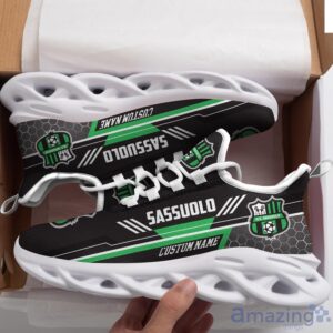 US Sassuolo Calcio Custom Name Black Max Soul Shoes