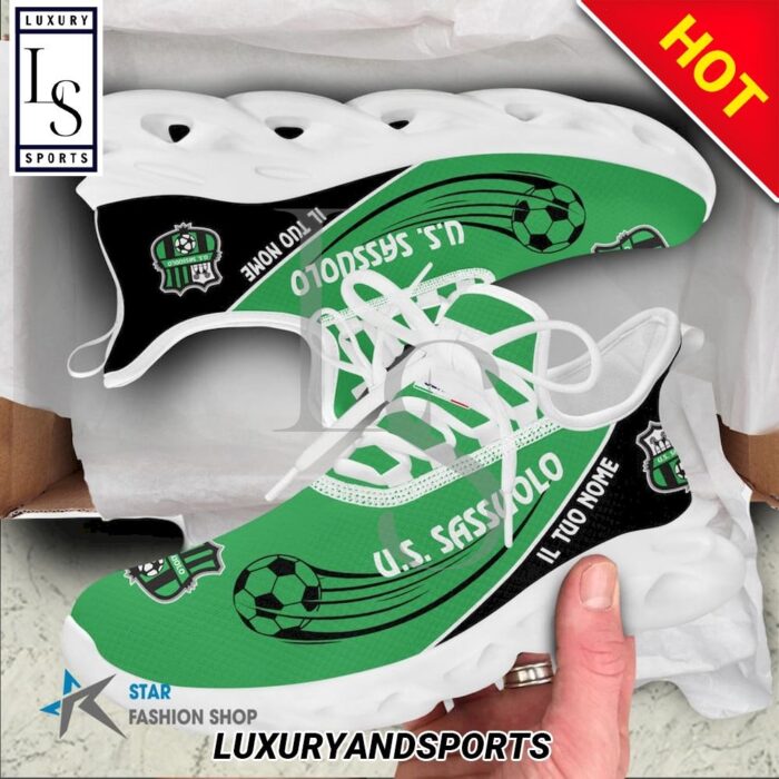 US Sassuolo Calcio Custom Name Green Max Soul Shoes