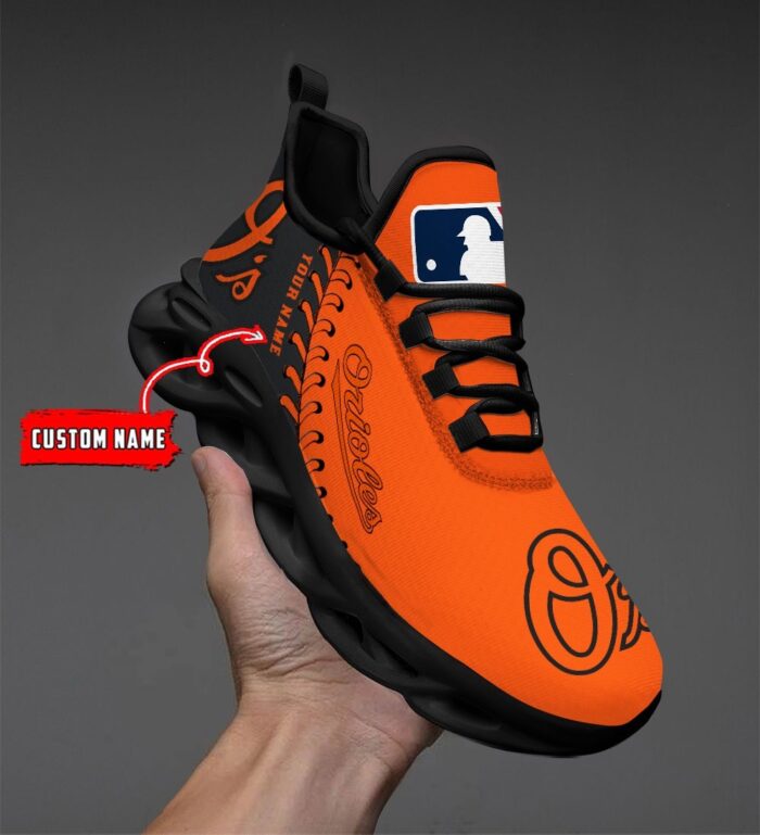 USA MLB Baltimore Orioles Max Soul Sneaker Custom Name 87K2023