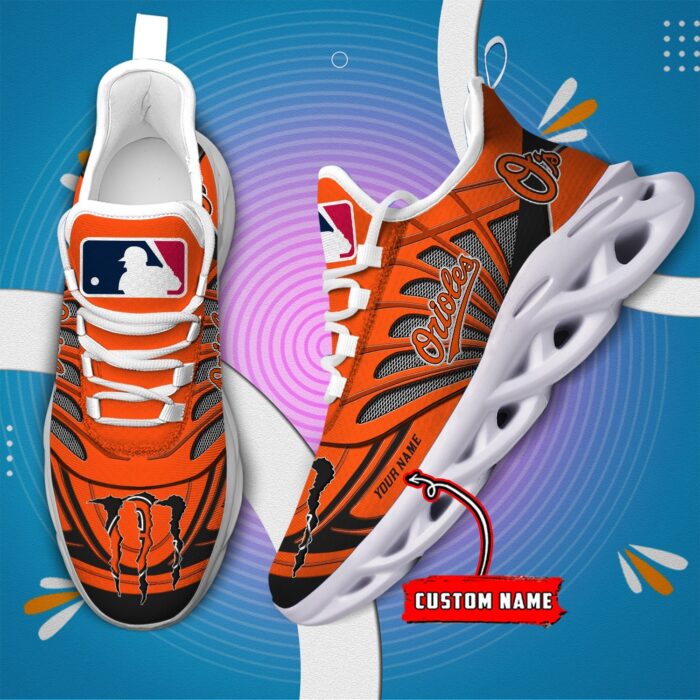 USA MLB Baltimore Orioles Max Soul Sneaker Custom Name 88K2023