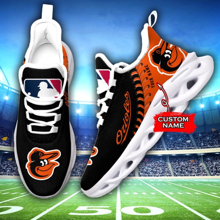 USA MLB Baltimore Orioles Max Soul Sneaker Custom Name Ver 1