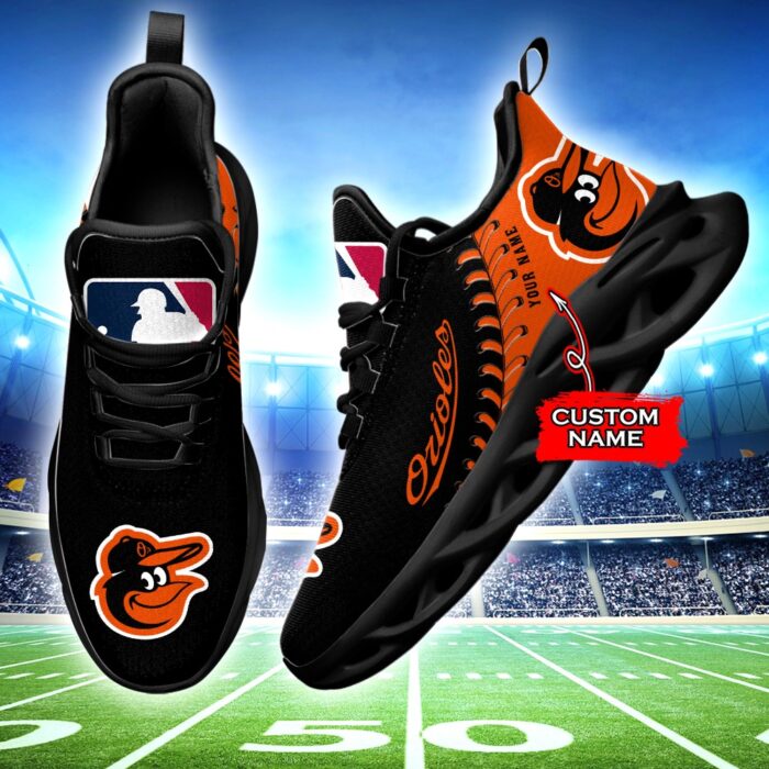 USA MLB Baltimore Orioles Max Soul Sneaker Custom Name Ver 1